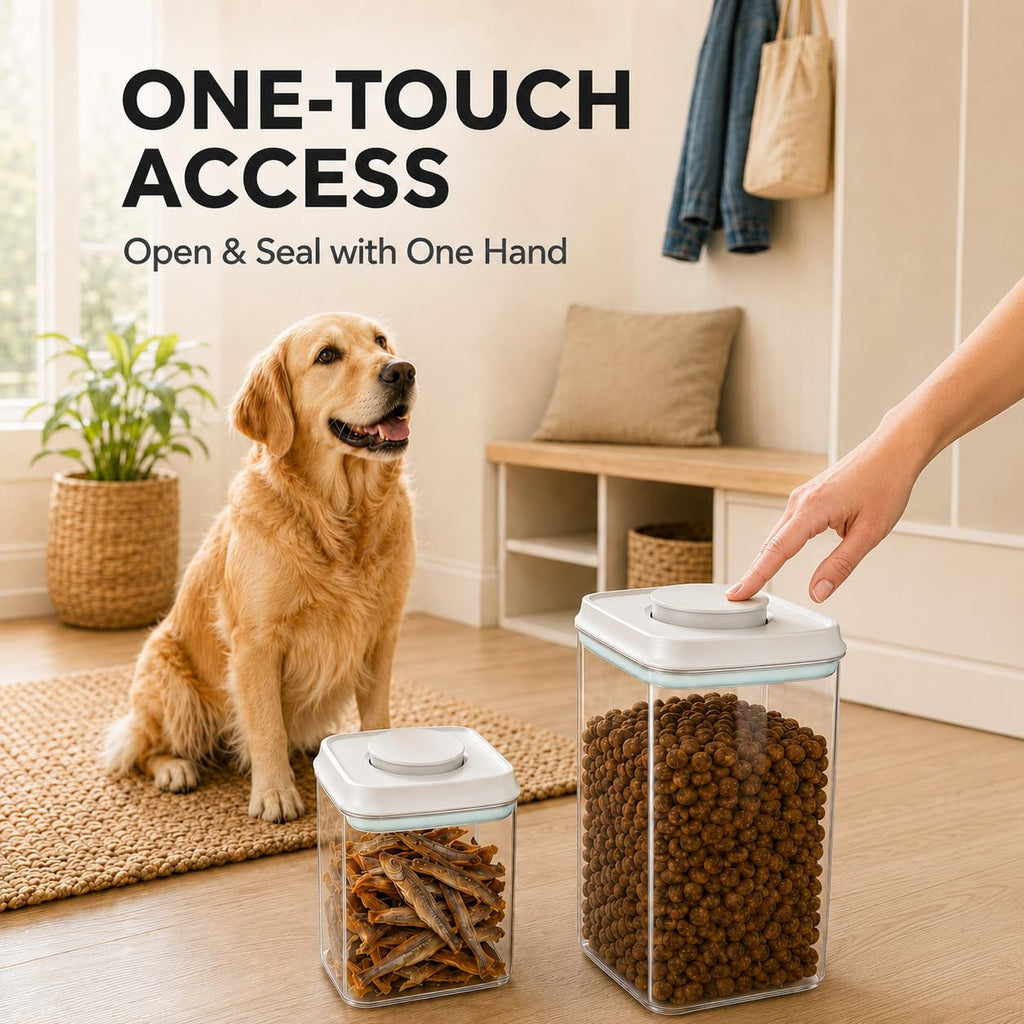 Airtight Dog Food Storage Container with Scoop Z93143