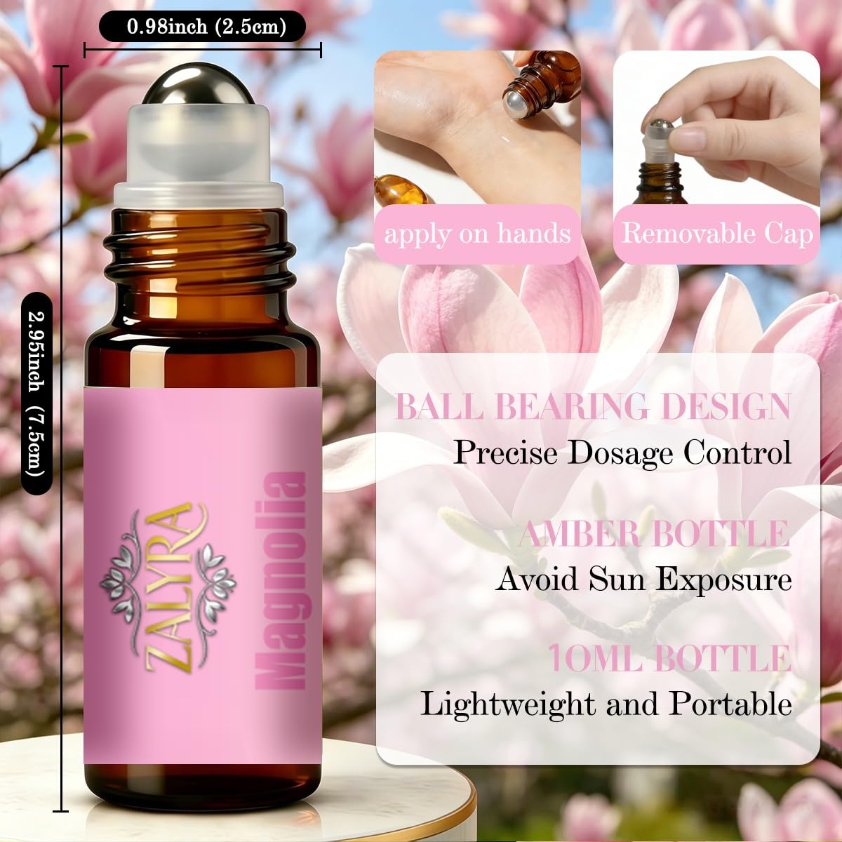 Lavender&Magnolia Essential Oil 4 Fl Oz+0.33 Fl Oz T1189