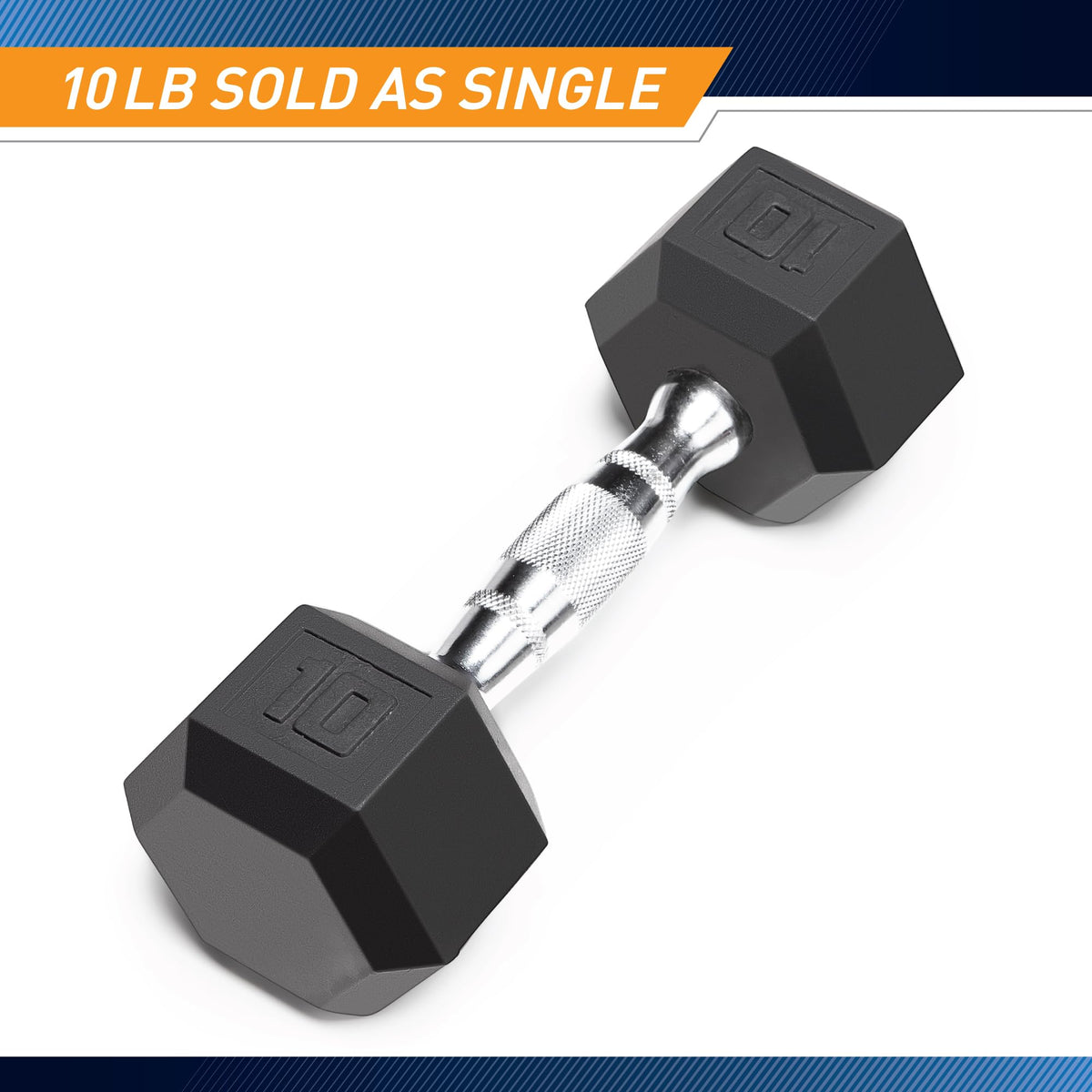 Rubber Hex Dumbbell O6377