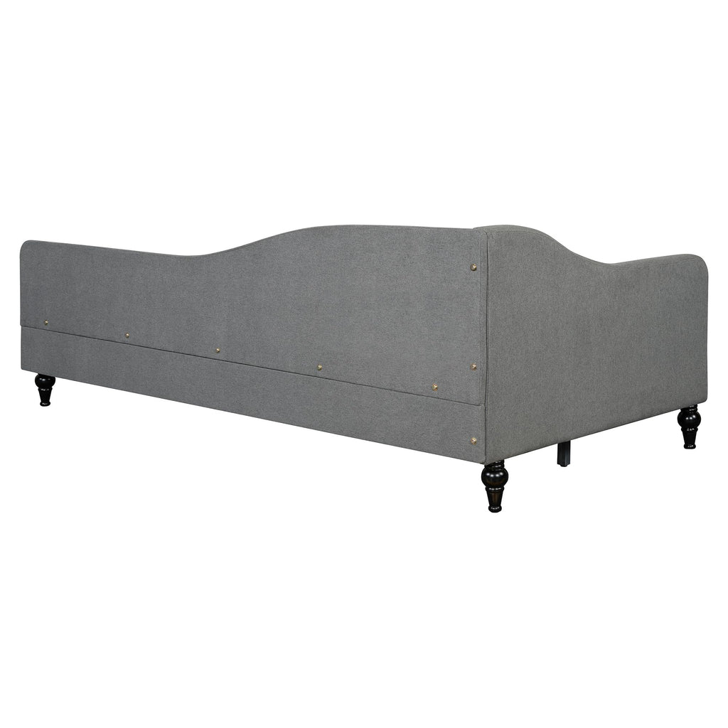 Twin Size Linen Upholstered Daybed O22351