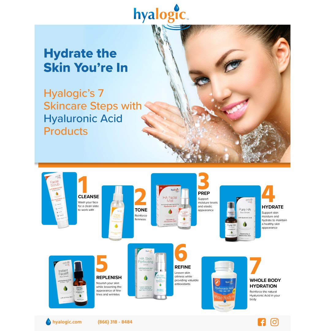 Hyaluronic Acid Face Moisturizer with Argan Oil 1 Oz K401