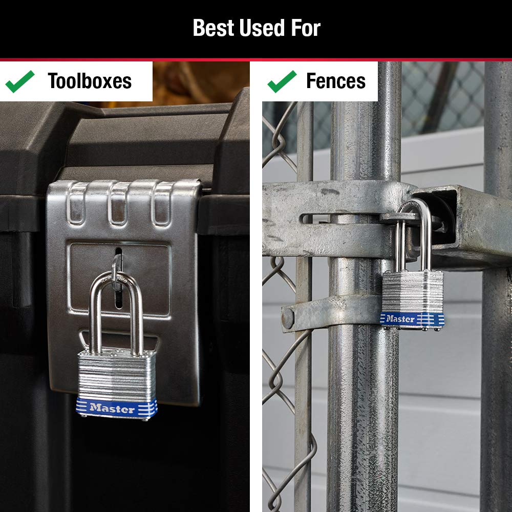 Outdoor Keyed-Alike Padlock 4 Pack R32879