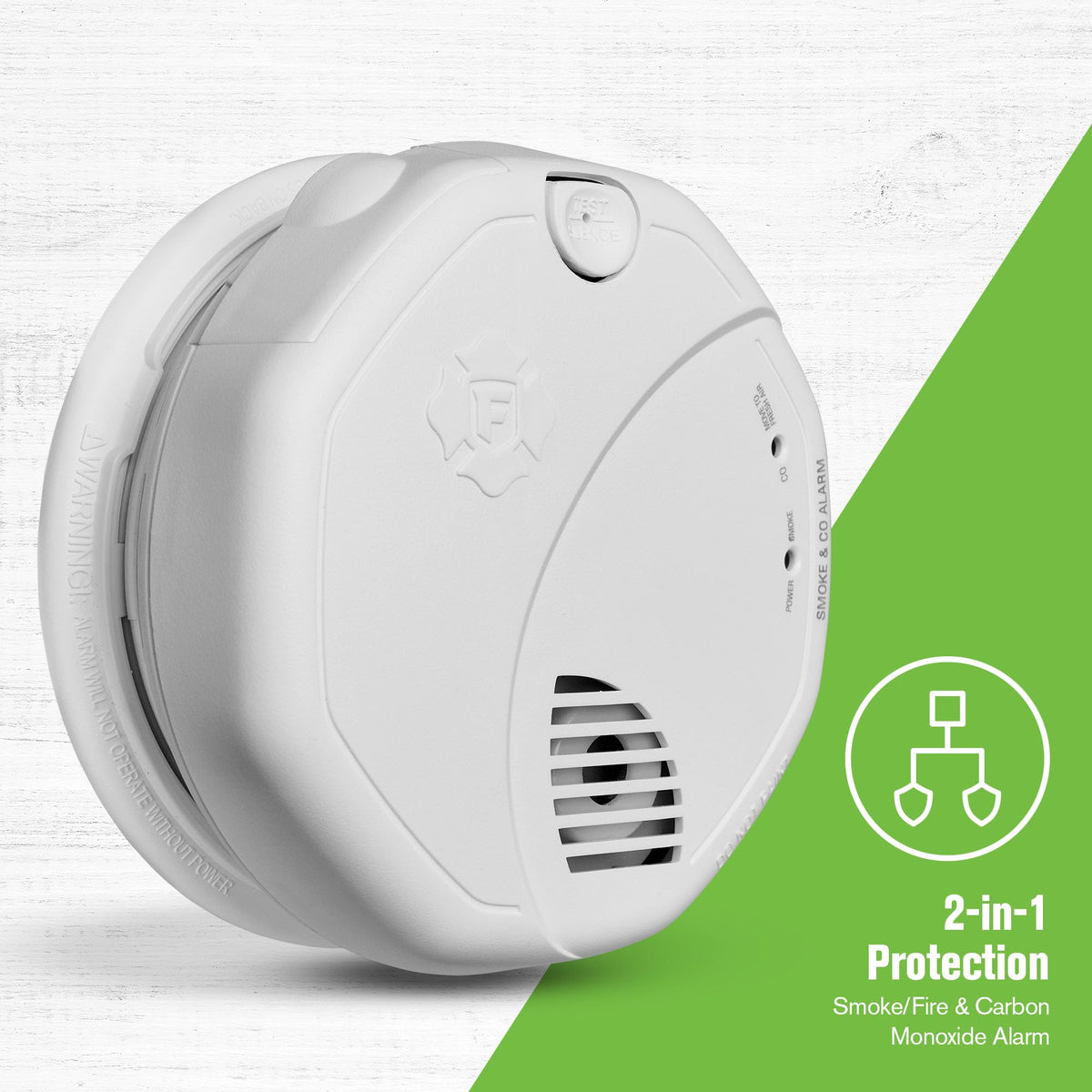 Battery Combination Smoke & Carbon Monoxide Alarm U982