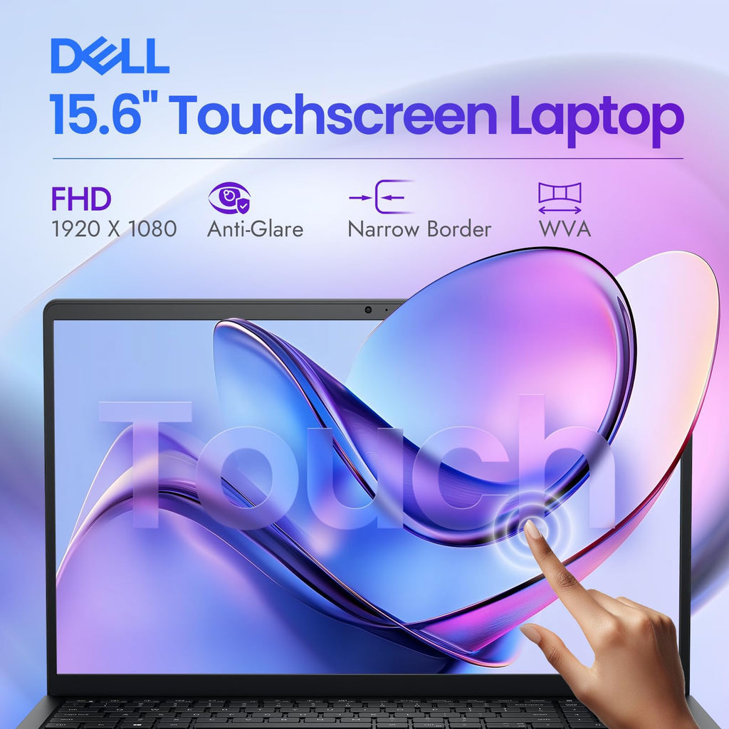15.6" Touchscreen Laptop, 8GB DDR5 RAM, 512GB SSD, Intel i7-1355U D5567