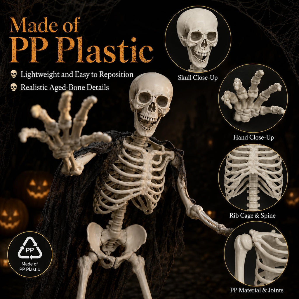 Life Size Full Body Skeleton Prop G5416