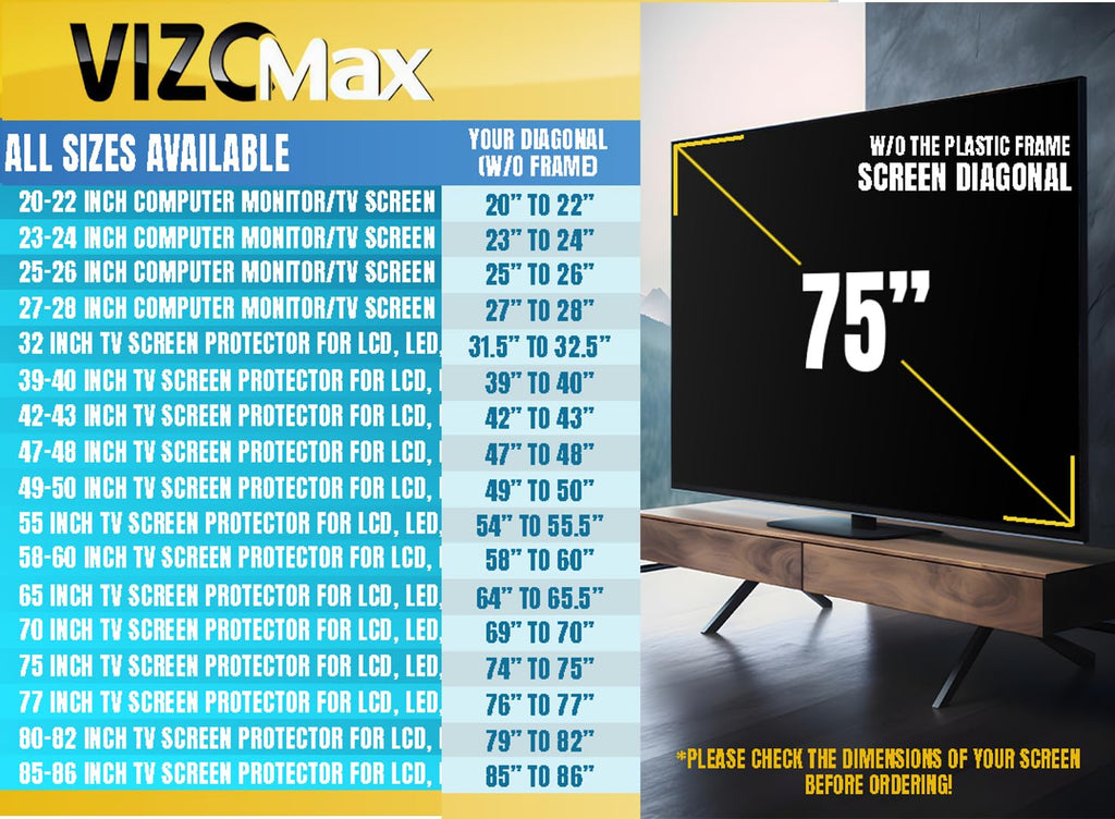 40 inch TV Screen Protector D368