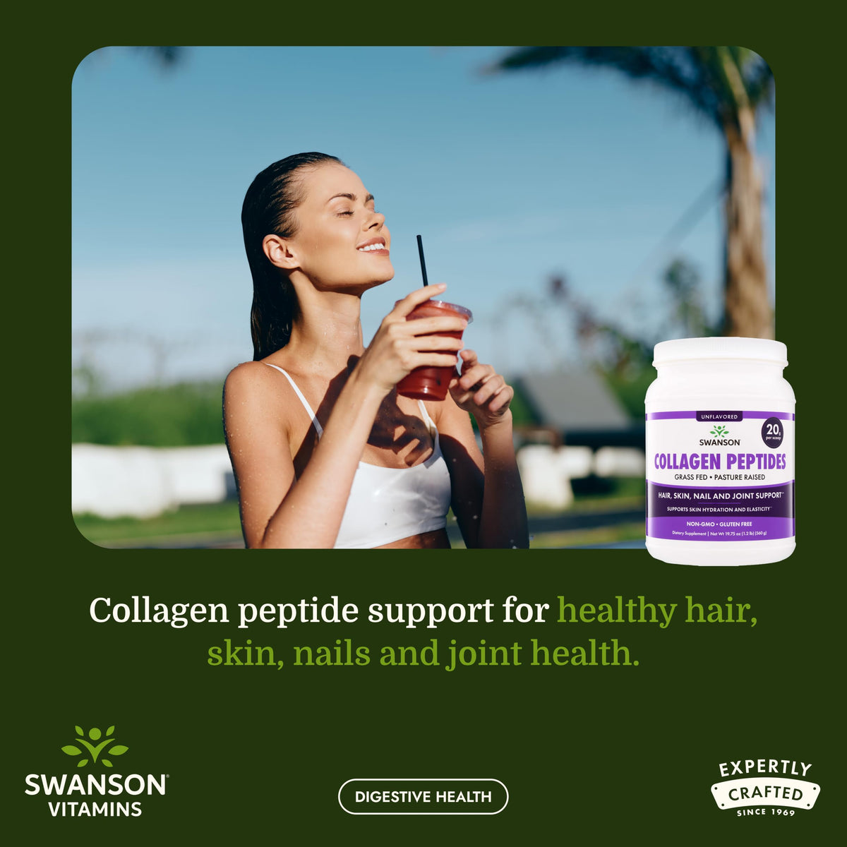 Collagen Peptides Unflavored 19.75 oz Powder M447