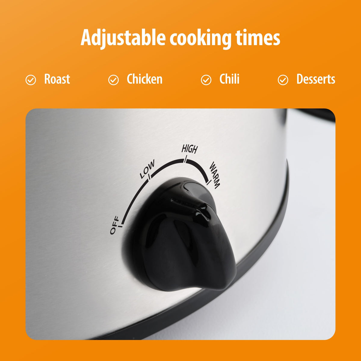 Stainless Steel 7 Quart Slow Cooker M2610
