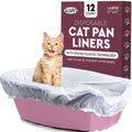 Cat Litter Box Liners Large 12 Count Tear-Resistant Waterproof H516851