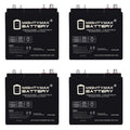 6V 210AH Deep Cycle AGM Battery 4 Pack V32687