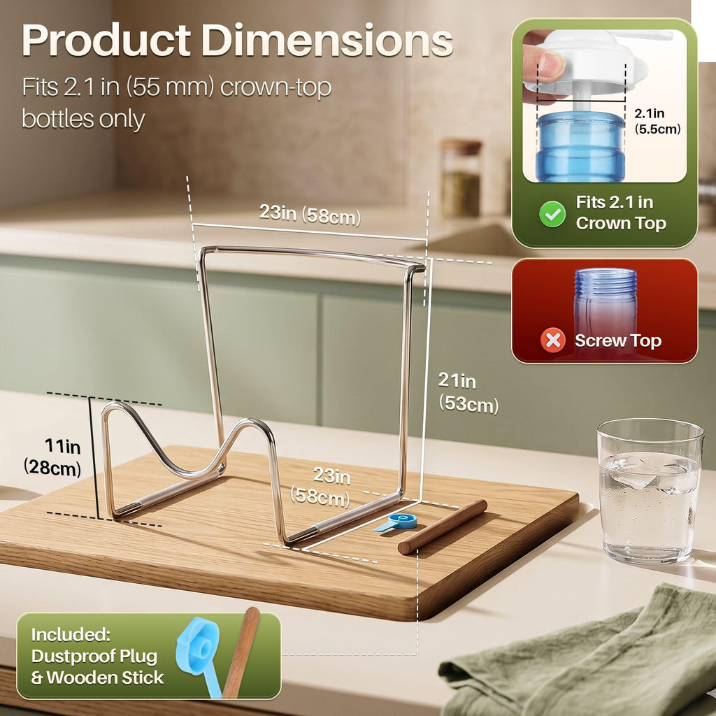 5 Gallon Metal Water Jug Holder L7873