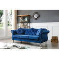 Velvet Sectional Sofa U267926