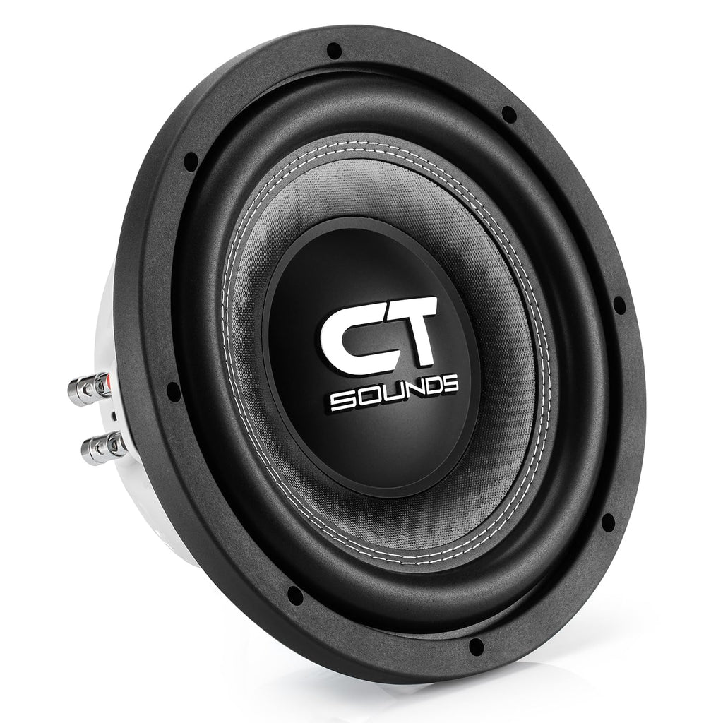 10” Dual 4-Ohm 1000-Watt Shallow Mount Car Subwoofer Y7527