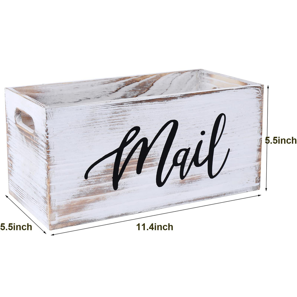 White Mail Organizer B1093