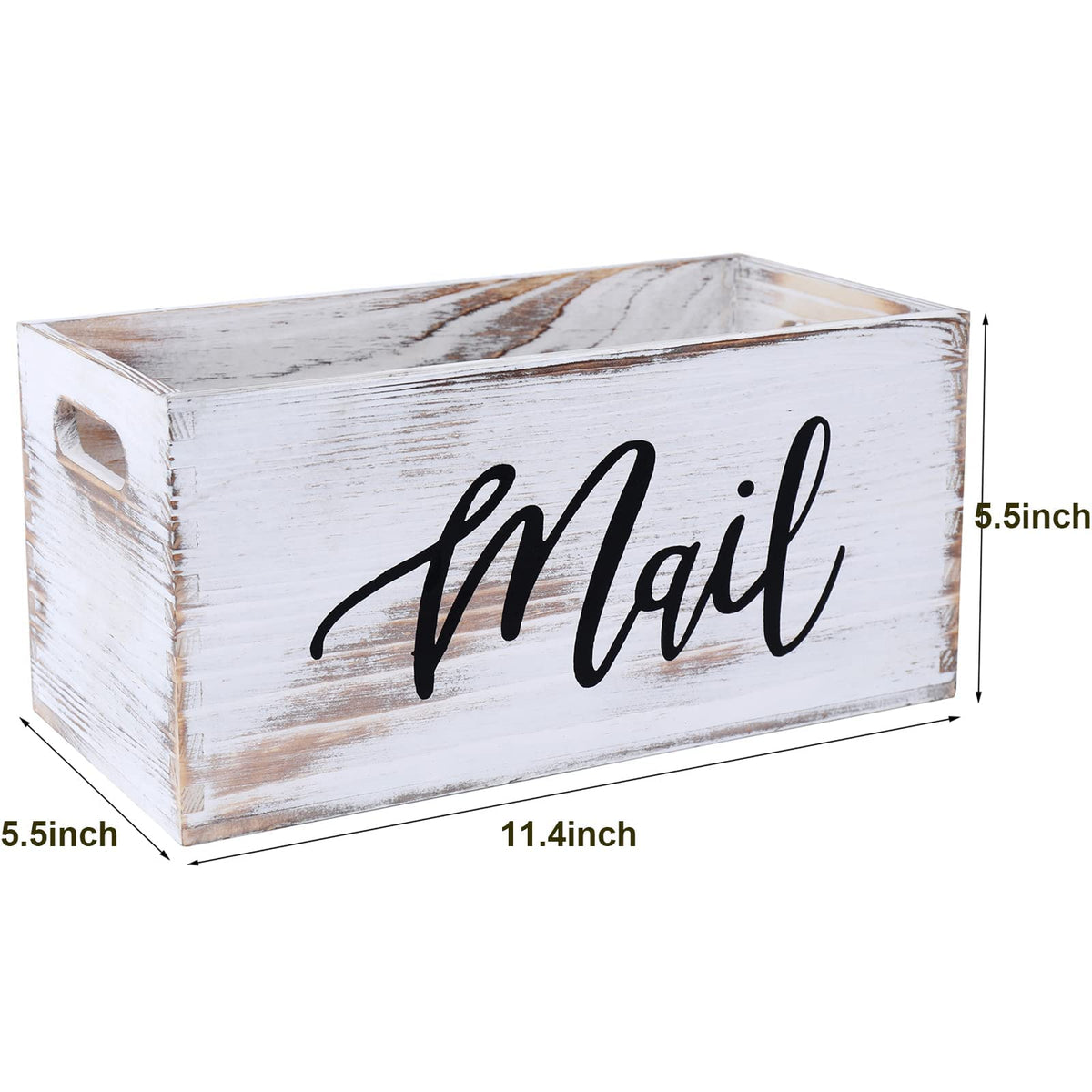 White Mail Organizer B1093