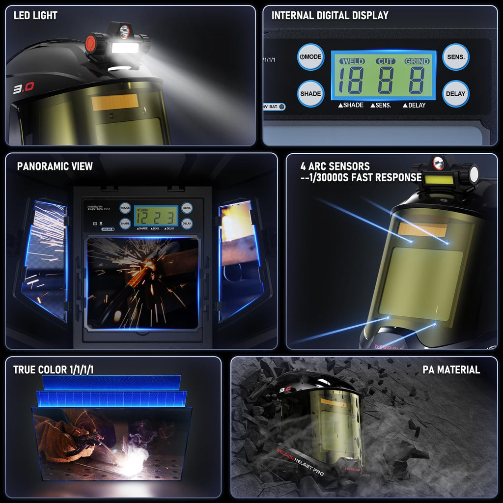 Auto Darkening Welding Helmet Z8836