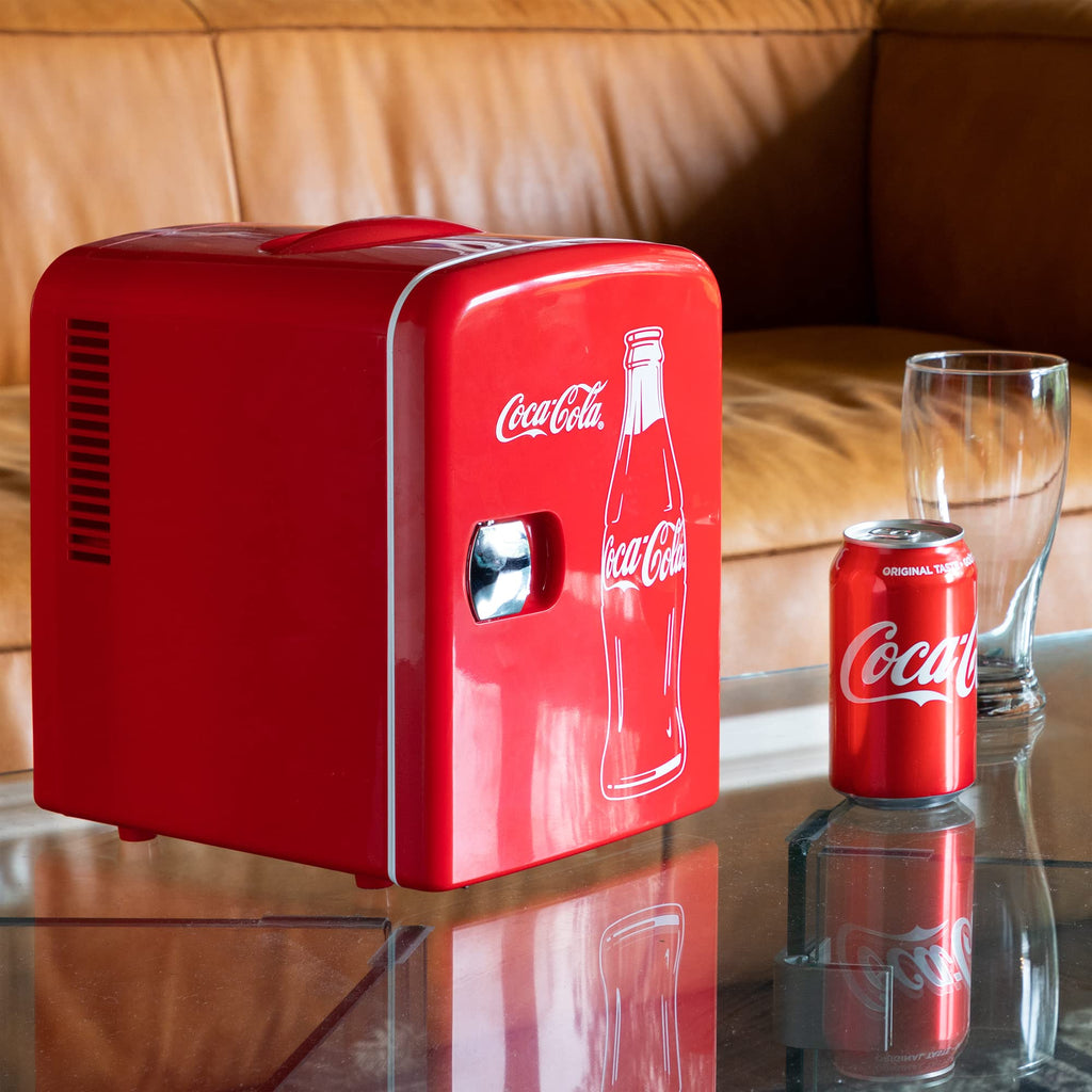 Red 6 Can Mini Fridge Y957419