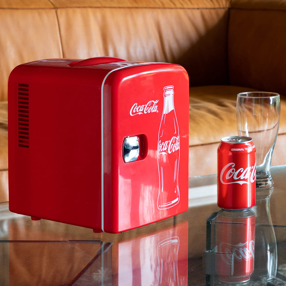 Red 6 Can Mini Fridge Y957419