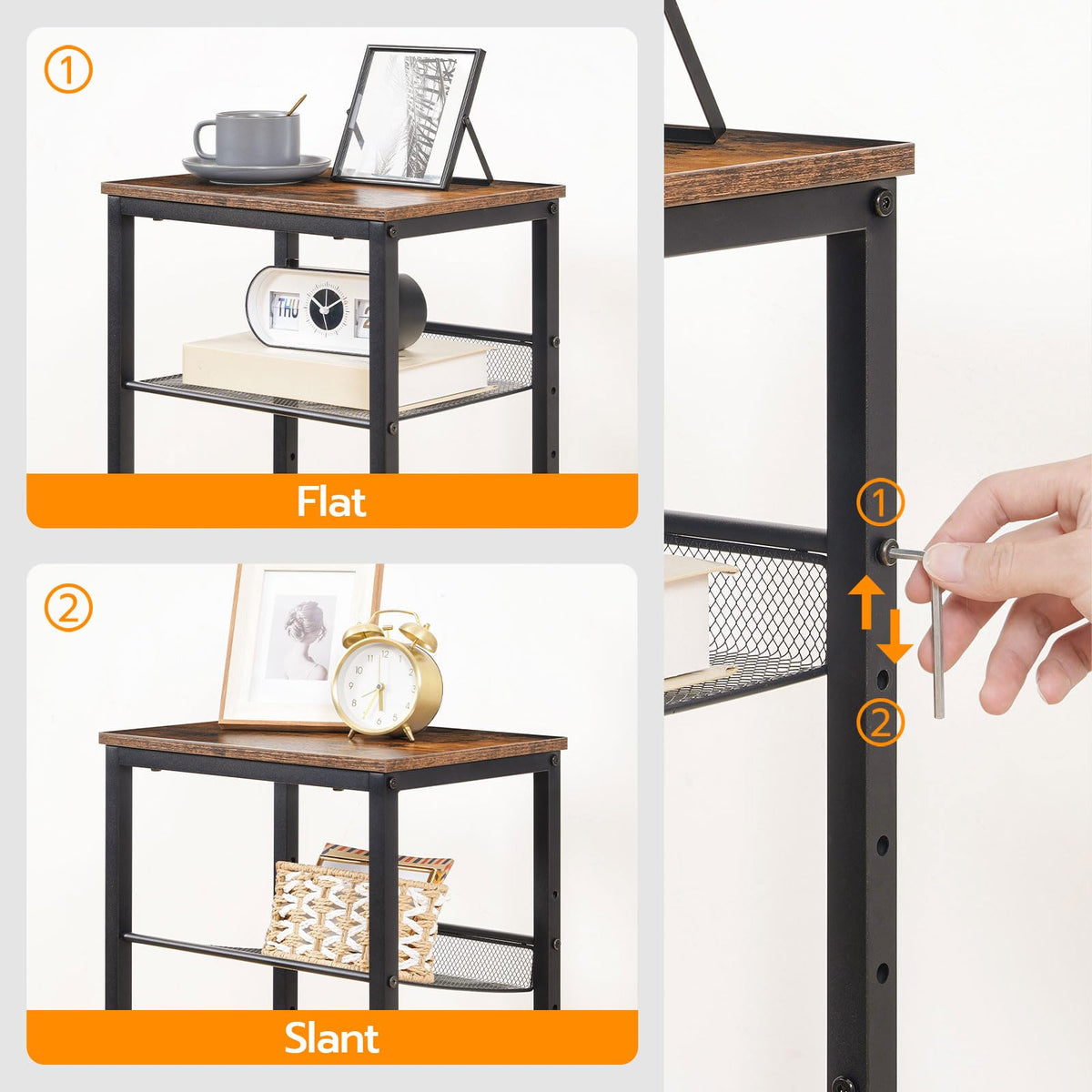 Tall 3-Tier Side Table J86525