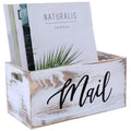 White Mail Organizer B1093