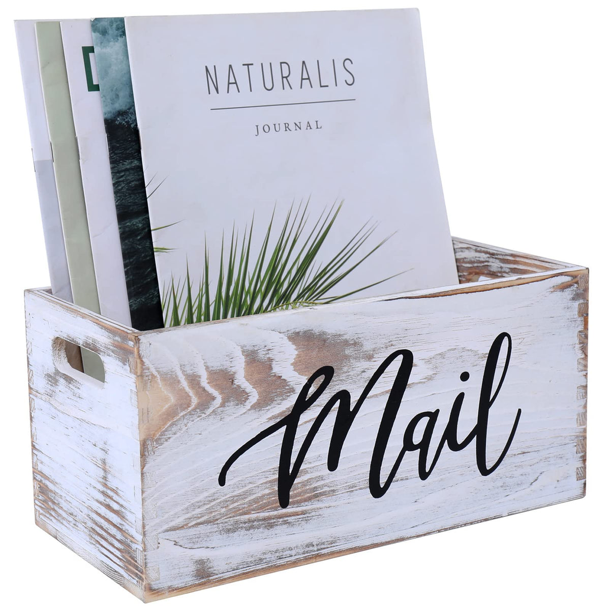 White Mail Organizer B1093