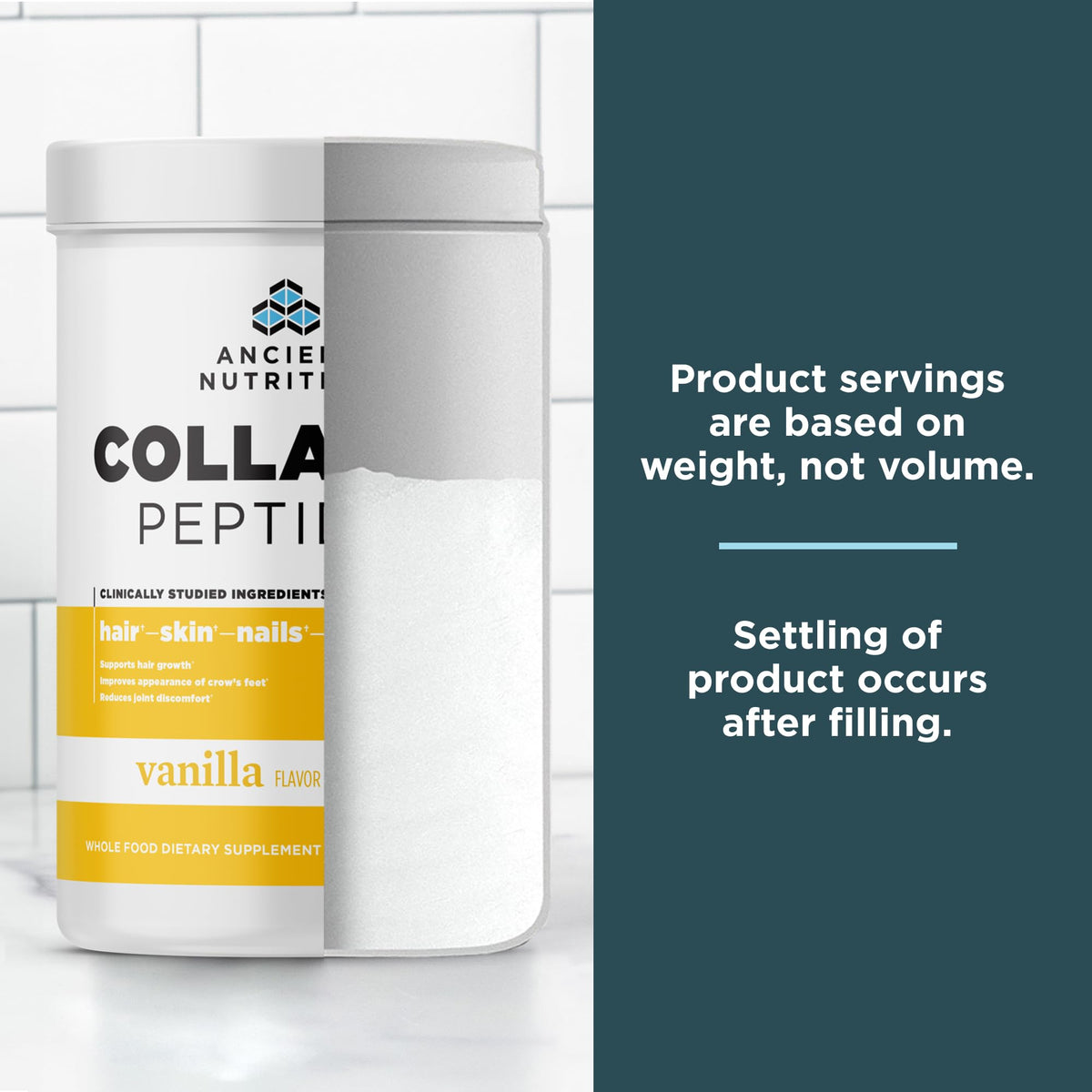 Hydrolyzed Collagen Peptides Powder Vanilla A462576