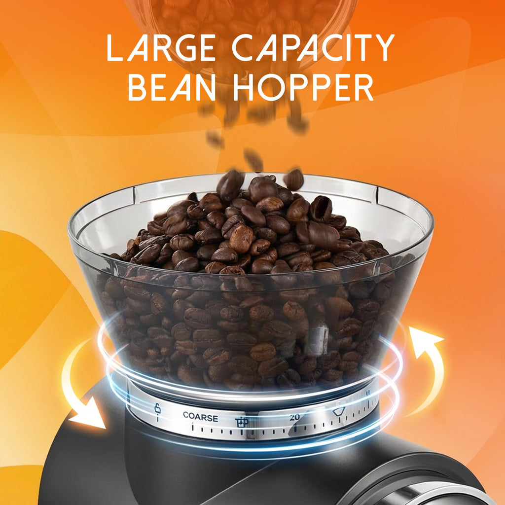 Conical Burr Electric Coffee Grinder with 30 Settings O41993