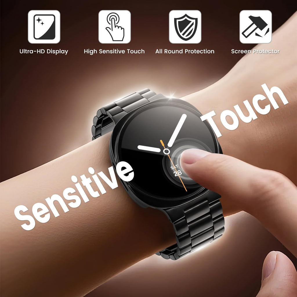 Stainless Steel Band and Case for Samsung Galaxy Watch 8 9 44mm 40mm Q792109
