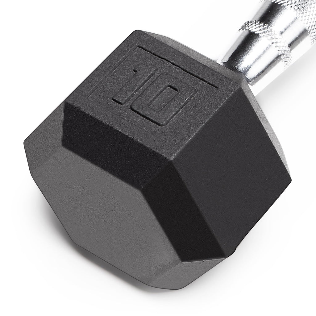 Rubber Hex Dumbbell O6377