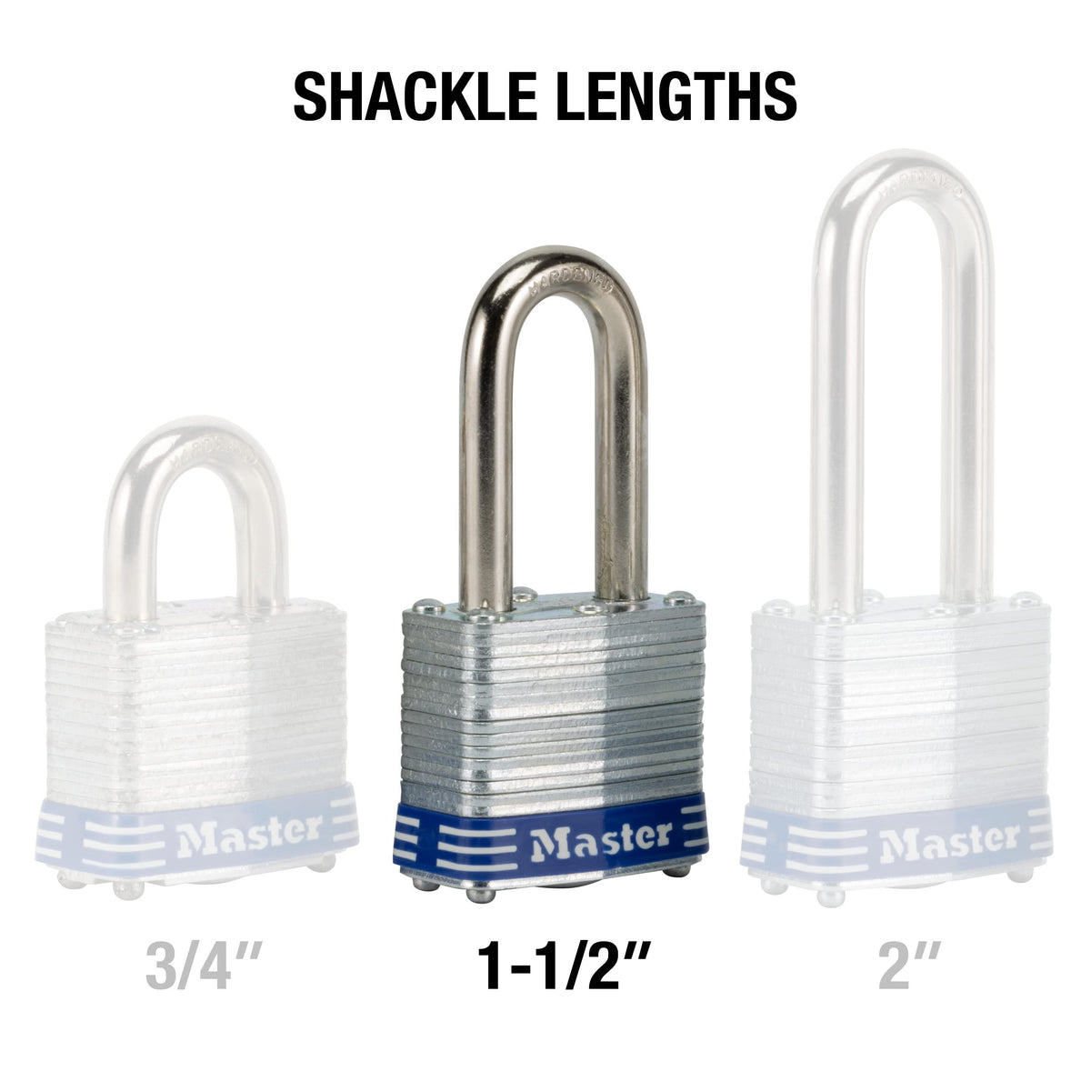 Outdoor Keyed-Alike Padlock 4 Pack R32879