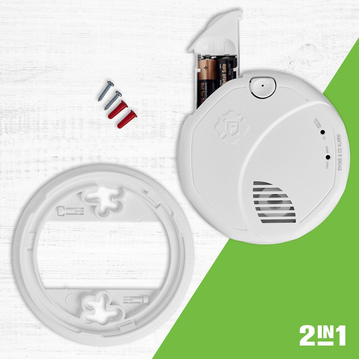 Battery Combination Smoke & Carbon Monoxide Alarm U982