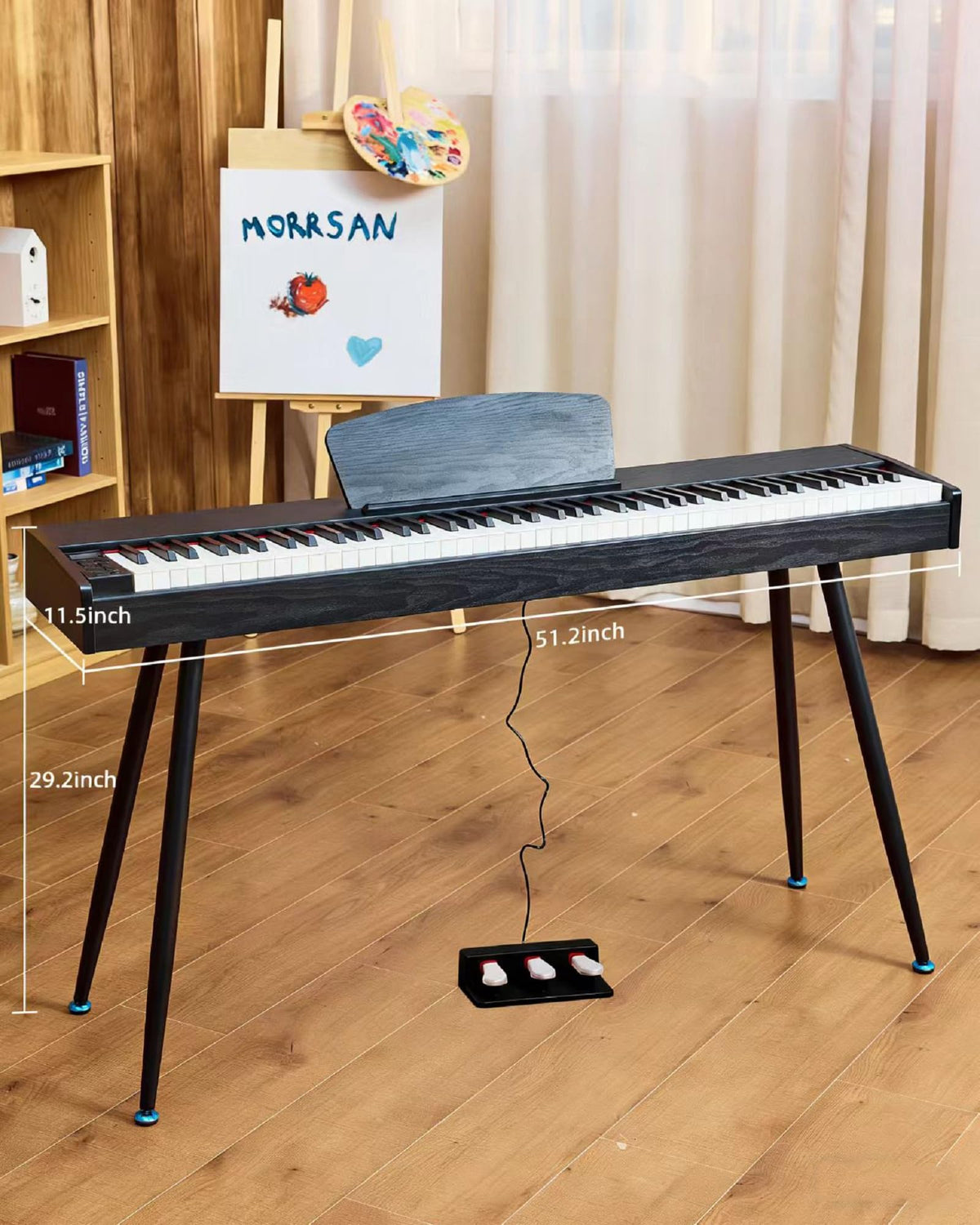 88 Key Weighted Digital Piano P916382