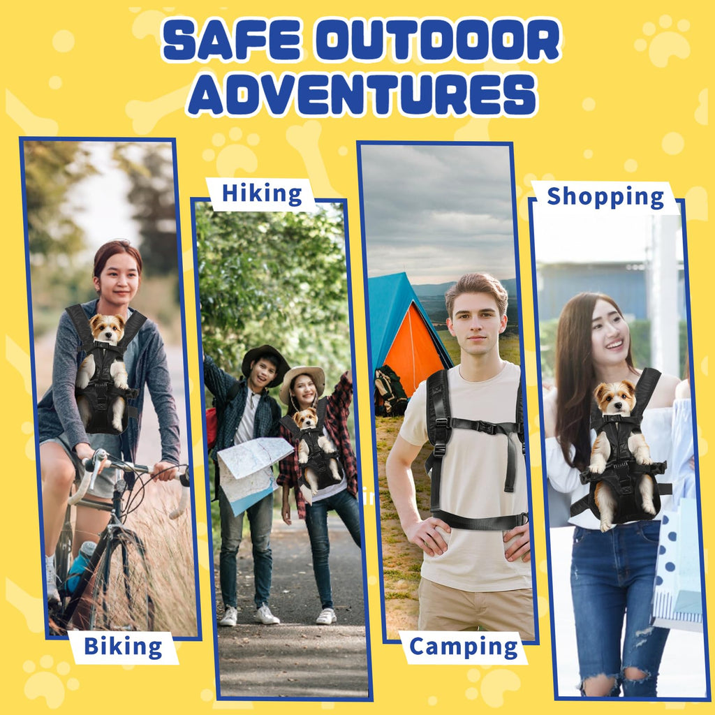 Legs Out Front Pet Carrier Backpack for Small Medium Dogs Cats up to 25lbs D89289