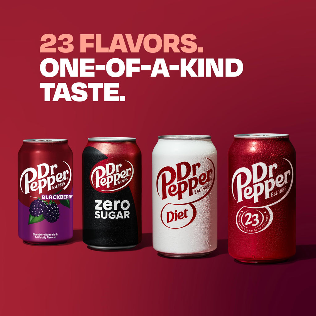 Diet Dr Pepper Soda 7.5 fl oz 10 pack D3342