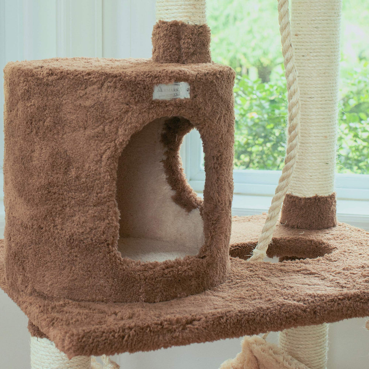 70" Cat Tree with Scratch Posts Y767