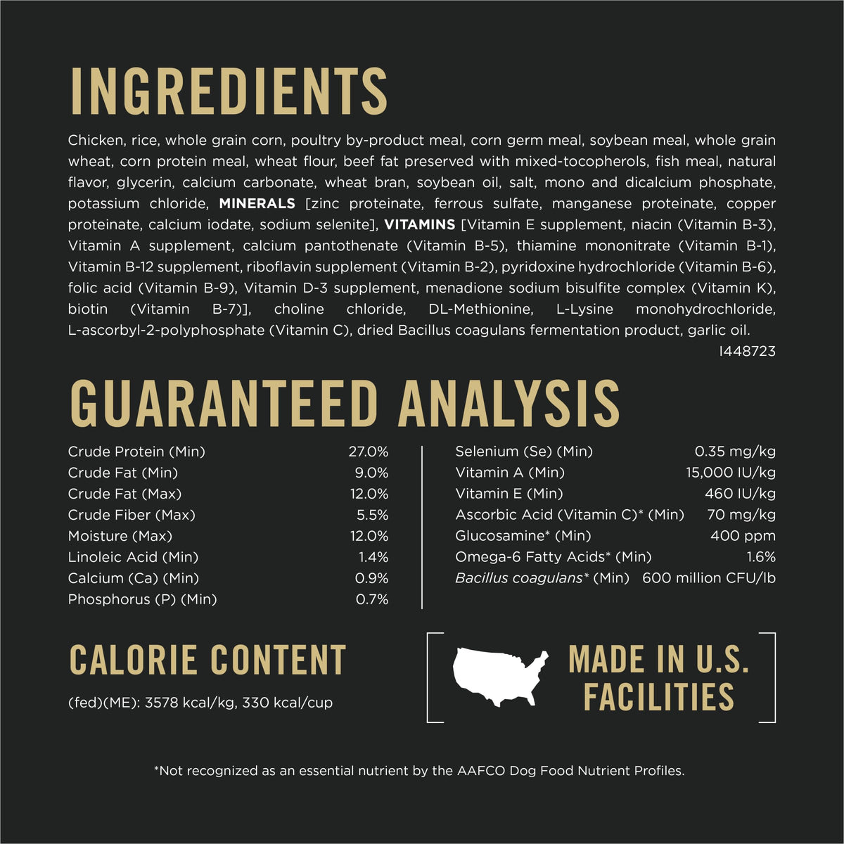 Weight Management Chicken & Rice Dry Dog Food 34 lb Bag D525700