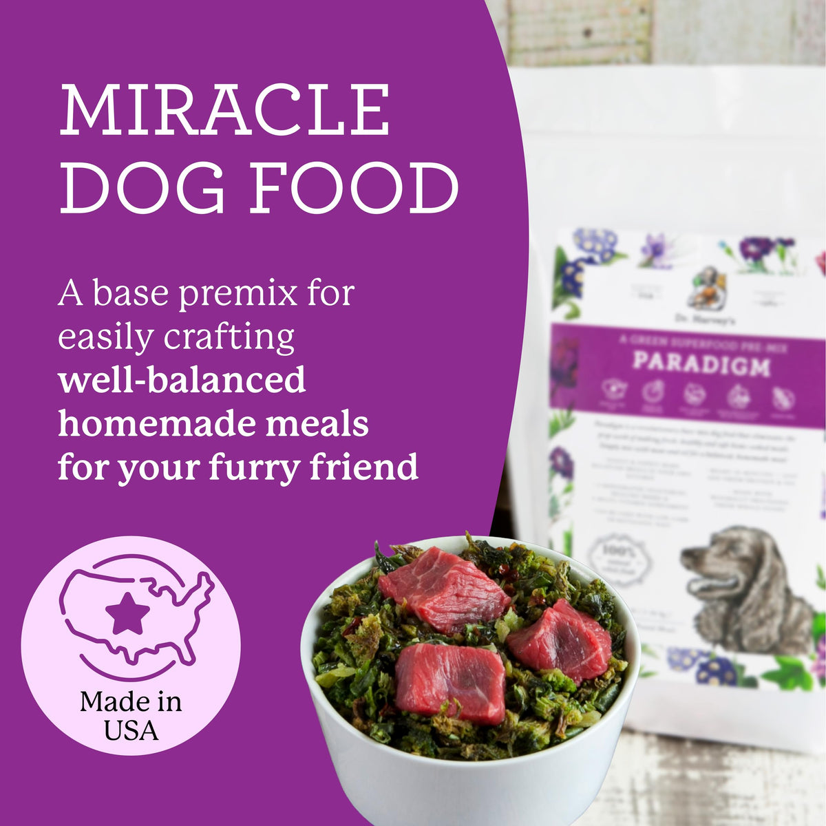 Green Superfood Base Mix for Dogs 6 lb T119091