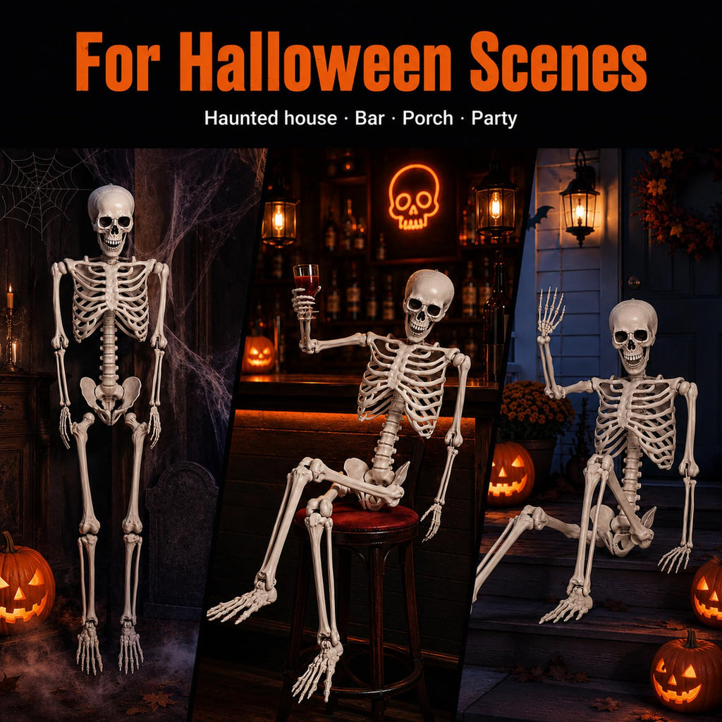 Life Size Full Body Skeleton Prop G5416