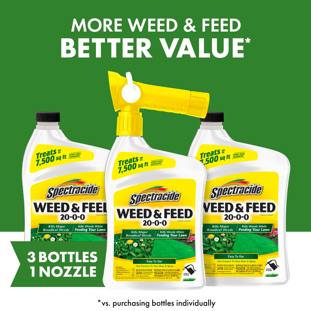 Weed & Feed 32 Oz 3 Pack E72260