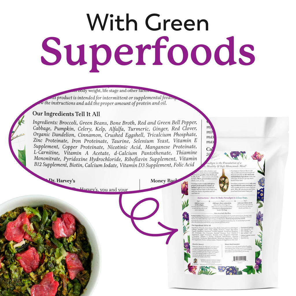 Green Superfood Base Mix for Dogs 6 lb T119091