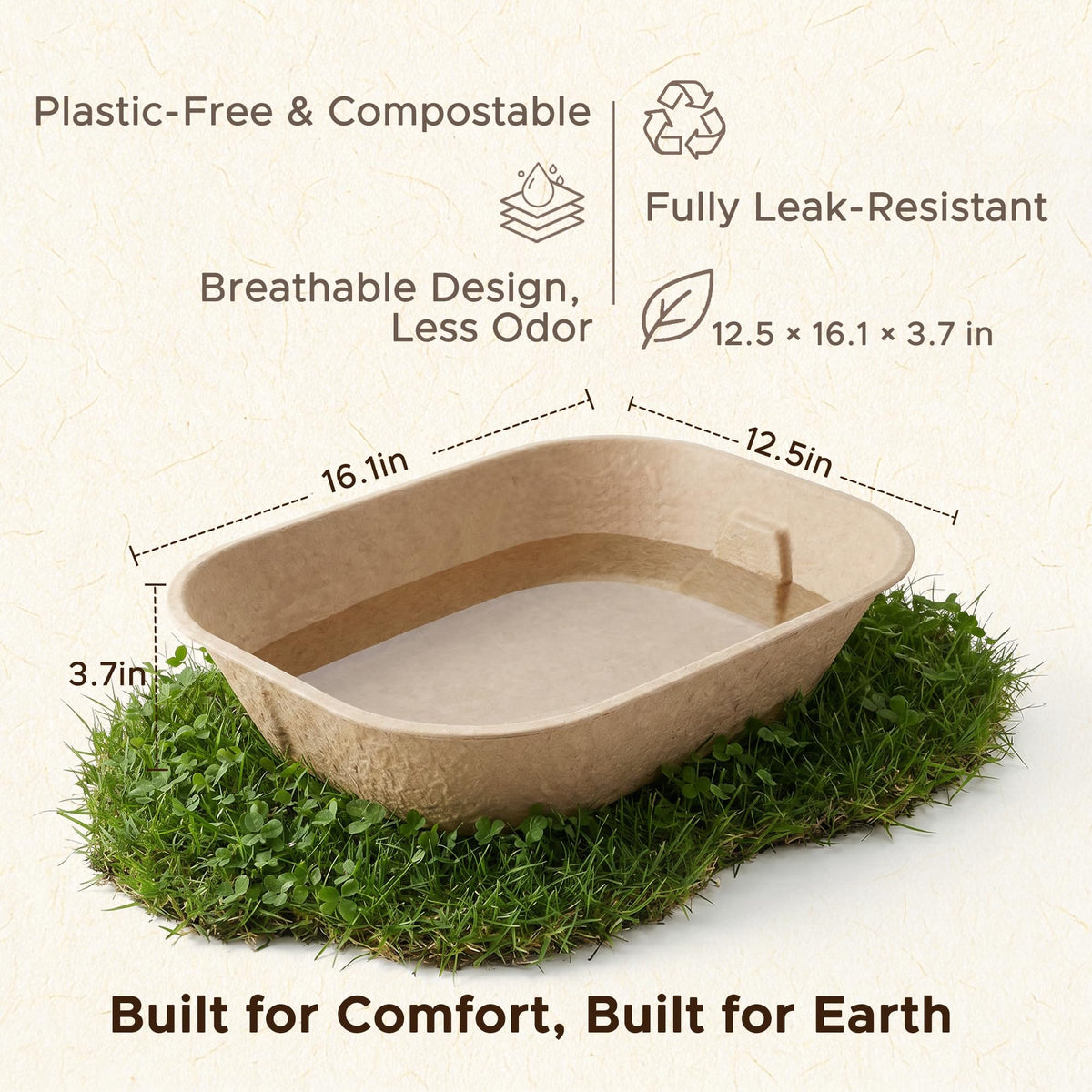 Disposable Litter Box for Kittens O307