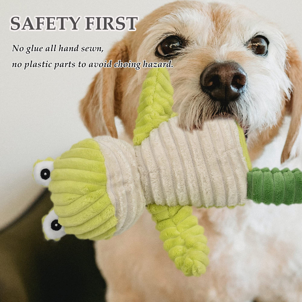 5 Pack Stuffed Squeaky Plush Dog Toys Y2574