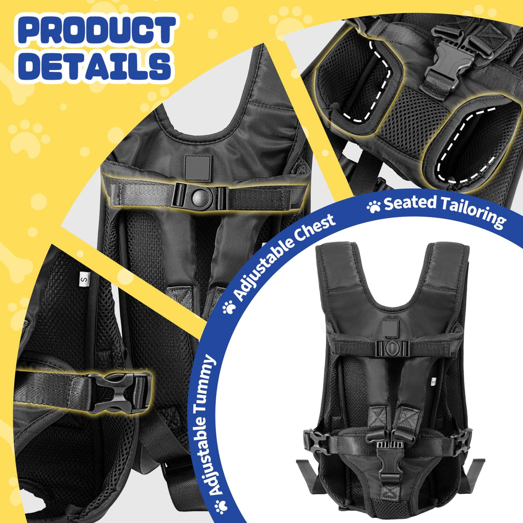 Legs Out Front Pet Carrier Backpack for Small Medium Dogs Cats up to 25lbs D89289