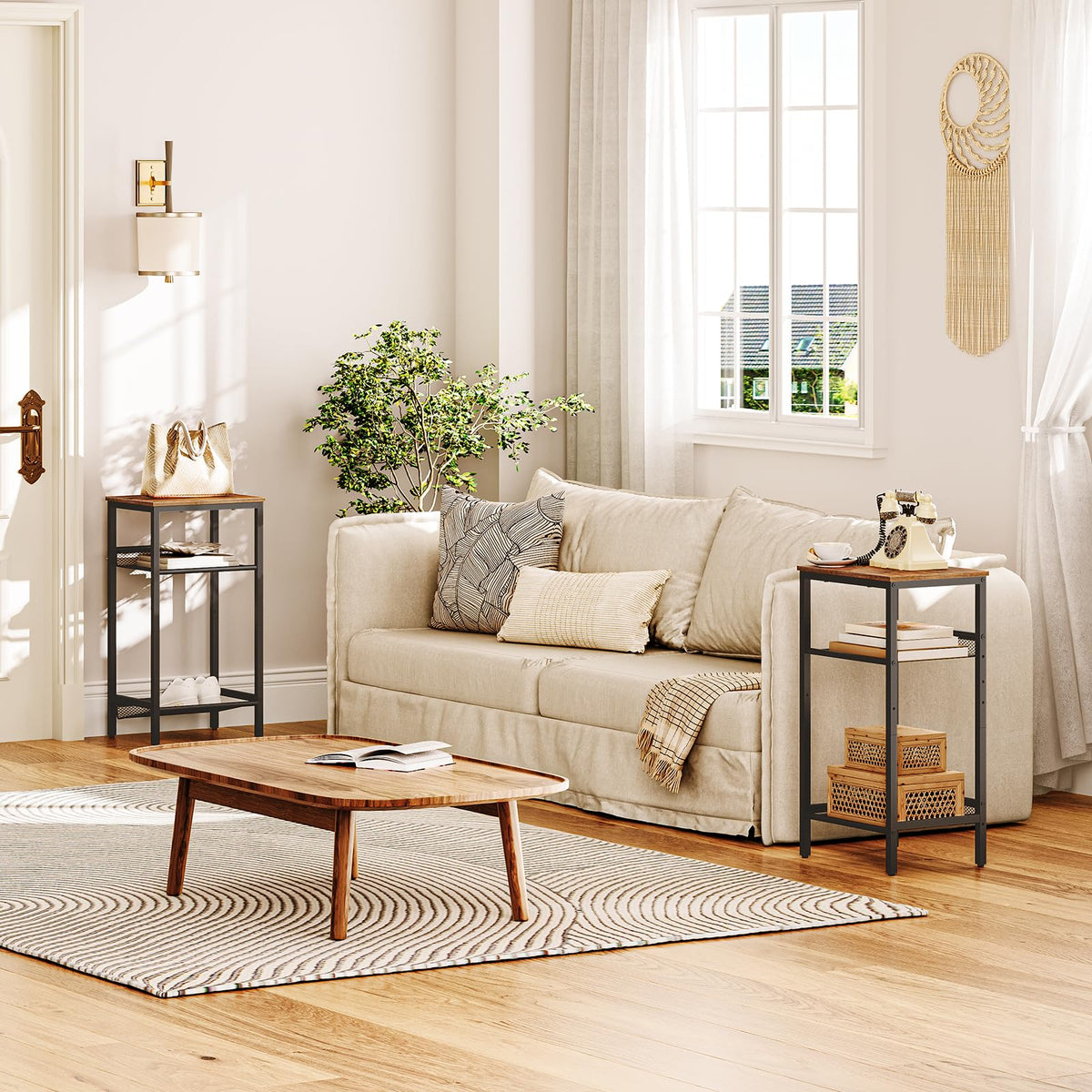 Tall 3-Tier Side Table J86525