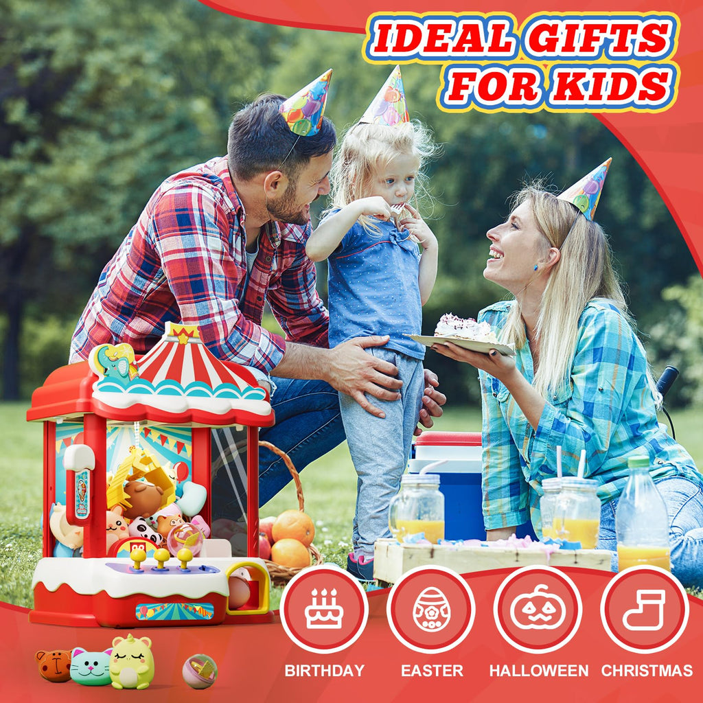Claw Machine with 30 Mini Prizes Q841