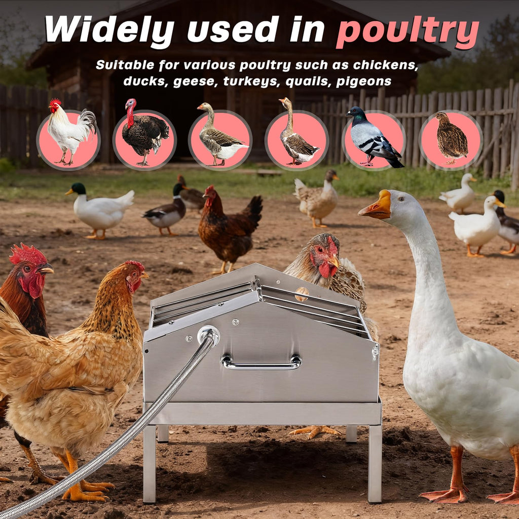 Automatic Chicken Waterer and Feeder B23724