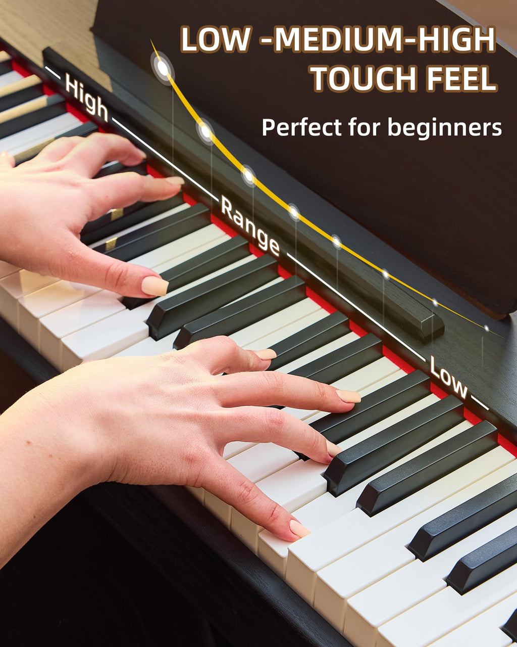 88 Key Weighted Digital Piano P916382