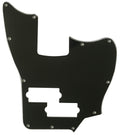Black 3 Ply Short Scale Bass Guitar Pickguard Y584