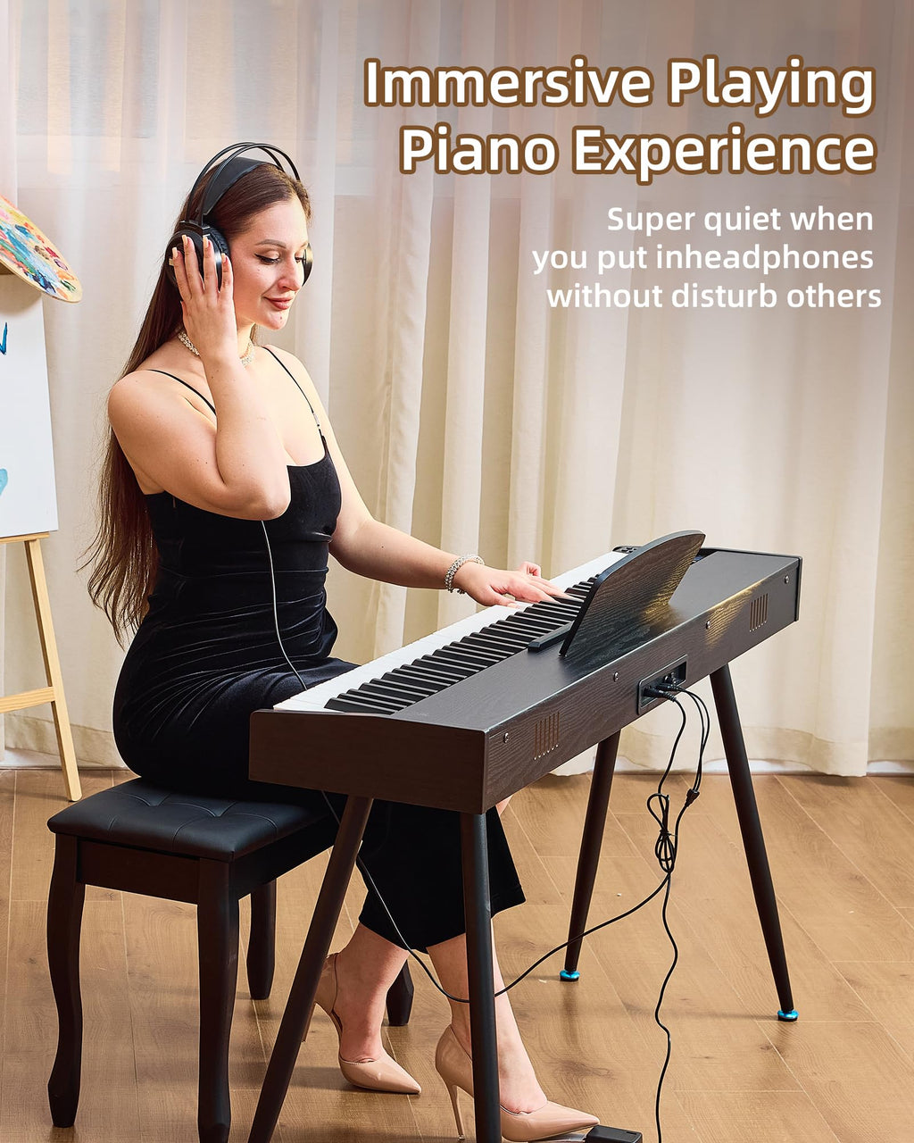 88 Key Weighted Digital Piano P916382