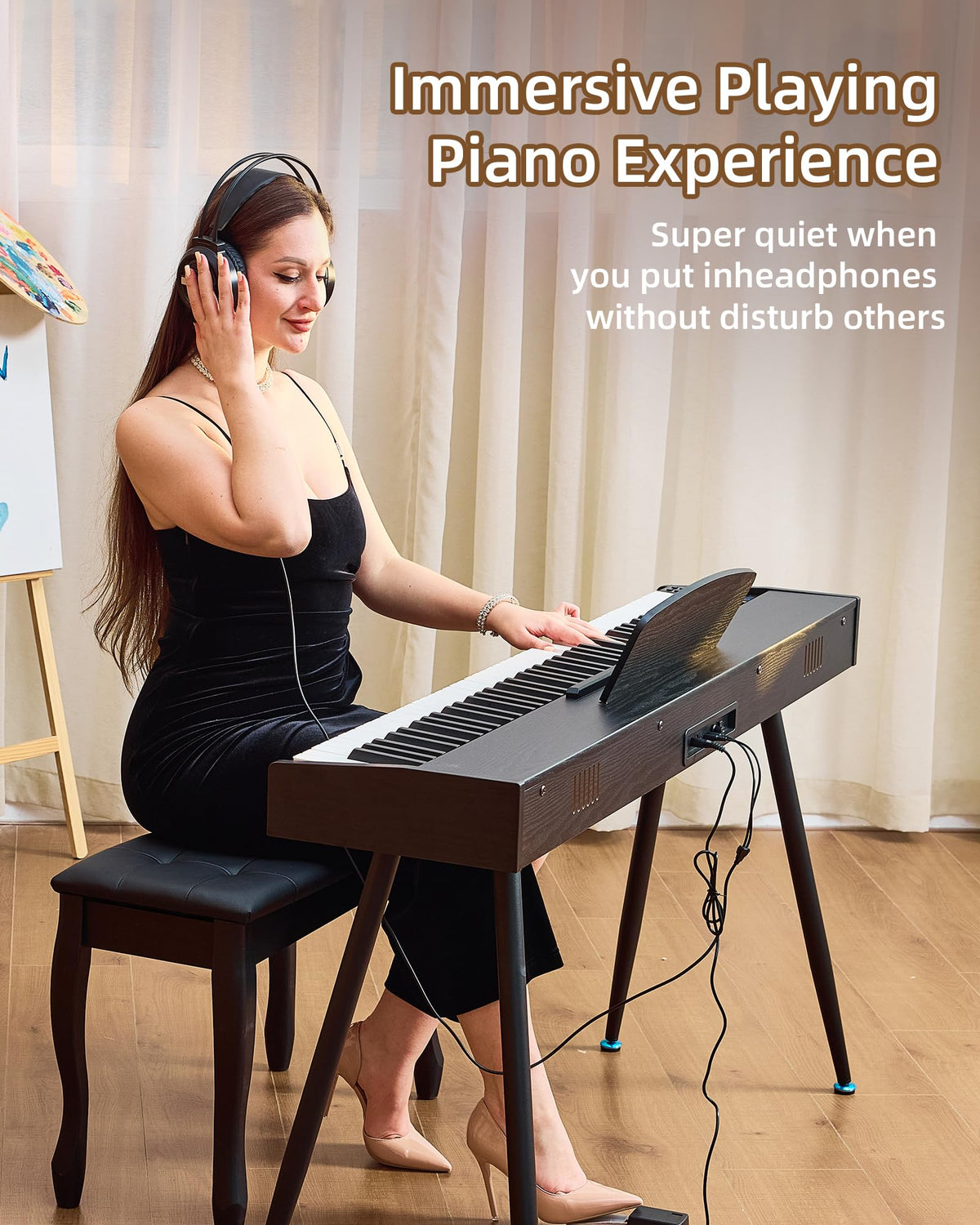 88 Key Weighted Digital Piano P916382